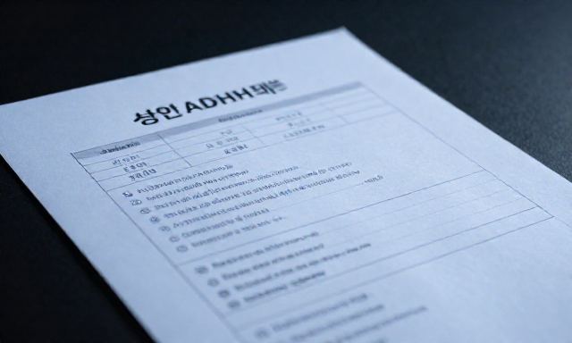 성인ADHD테스트 관련 이미지 - 성인ADHD테스트 자가진단 방법과 전문 검사 절차 총정리