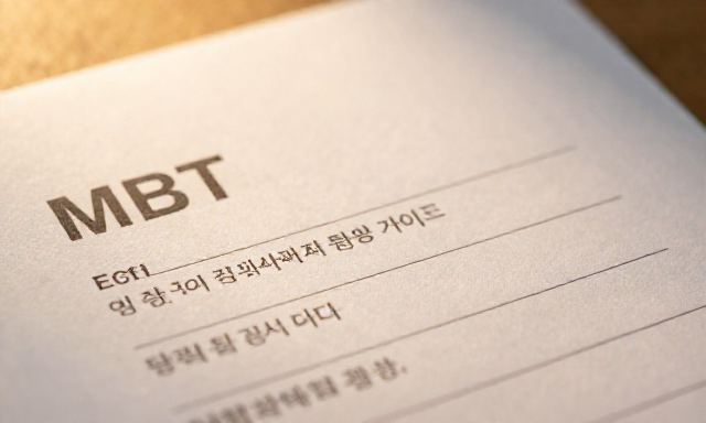 성향테스트 관련 이미지 - 성향테스트 종류와 특징: MBTI부터 심리 검사까지 활용 가이드